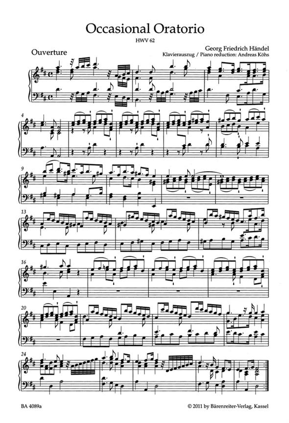Occasional Oratorio